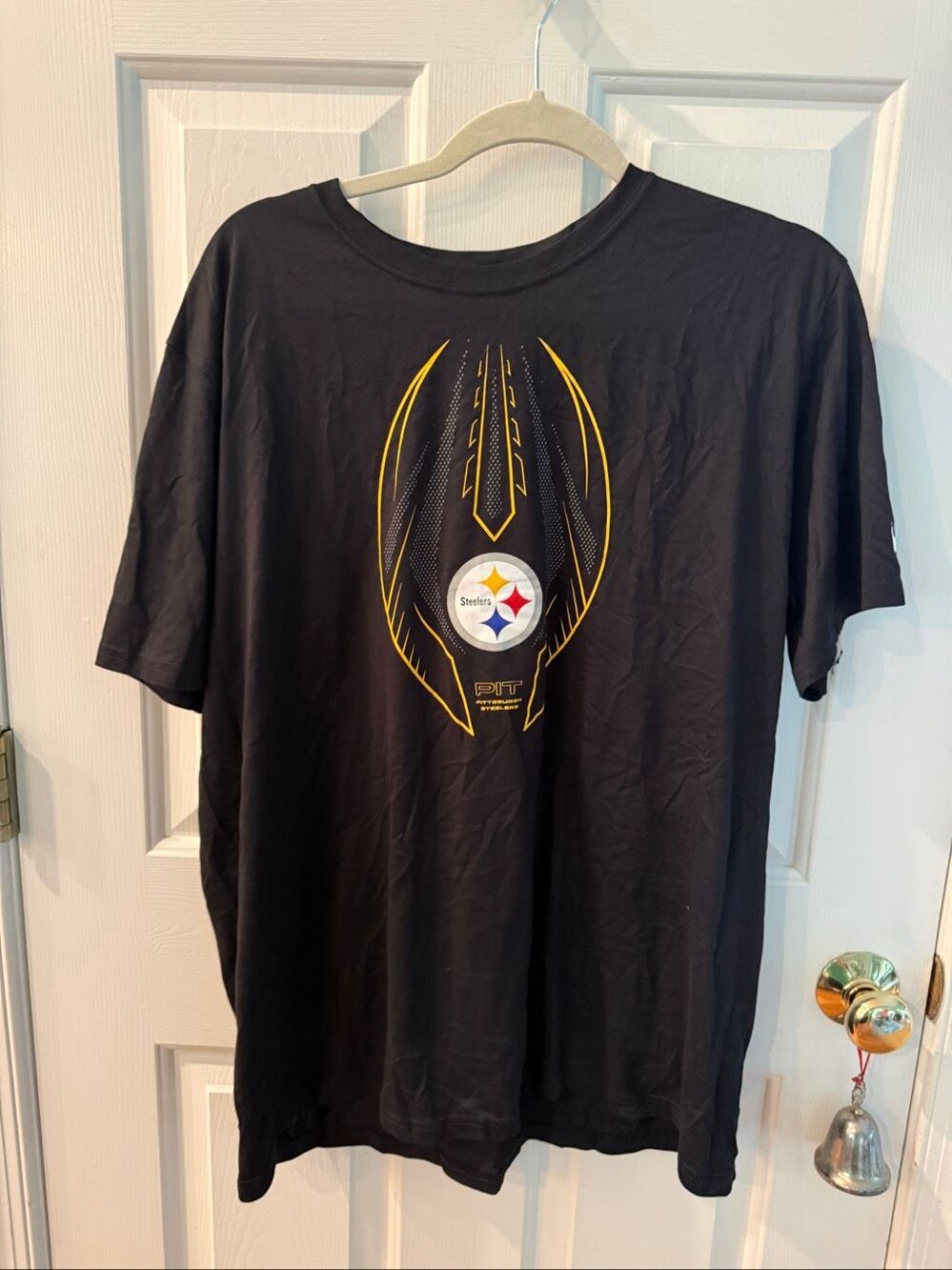 The Nike Tee Black Pittsburgh Steelers T-Shirt sz XXL